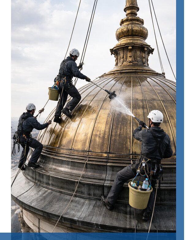 Мойка куполов и шпилей в Балашихе от 8202 р. - заказать | ВЫСОТНИК-Блш