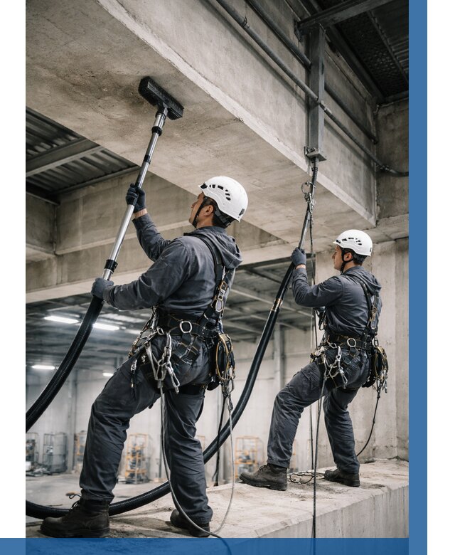 Обеспыливание потолочных конструкций в Балашихе от 256 р. |ВЫСОТНИК-Блш