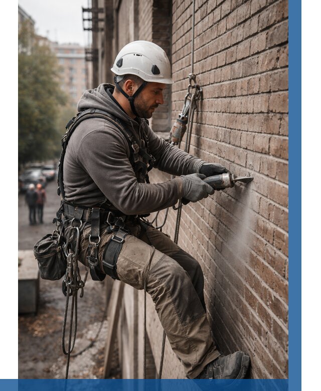 Расшивка кирпичных швов в Балашихе от 615 р. | ВЫСОТНИК-Блш