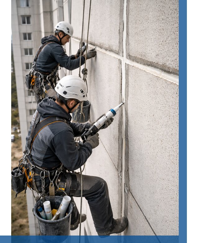 Герметизация межпанельных швов в Балашихе от 718 р. | ВЫСОТНИК-Блш