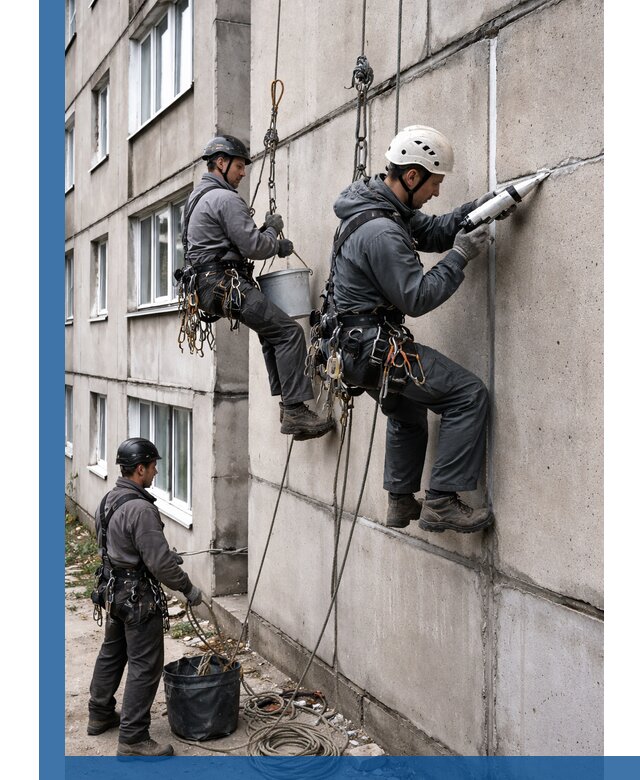 Герметизация межпанельных швов в Балашихе с гарантией герметичности