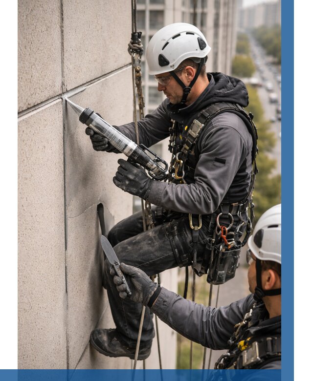 Первичная герметизация швов в Балашихе от 615 р. | ВЫСОТНИК-Блш