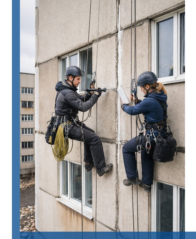 Герметизация межпанельных швов тёплым швом в Балашихе