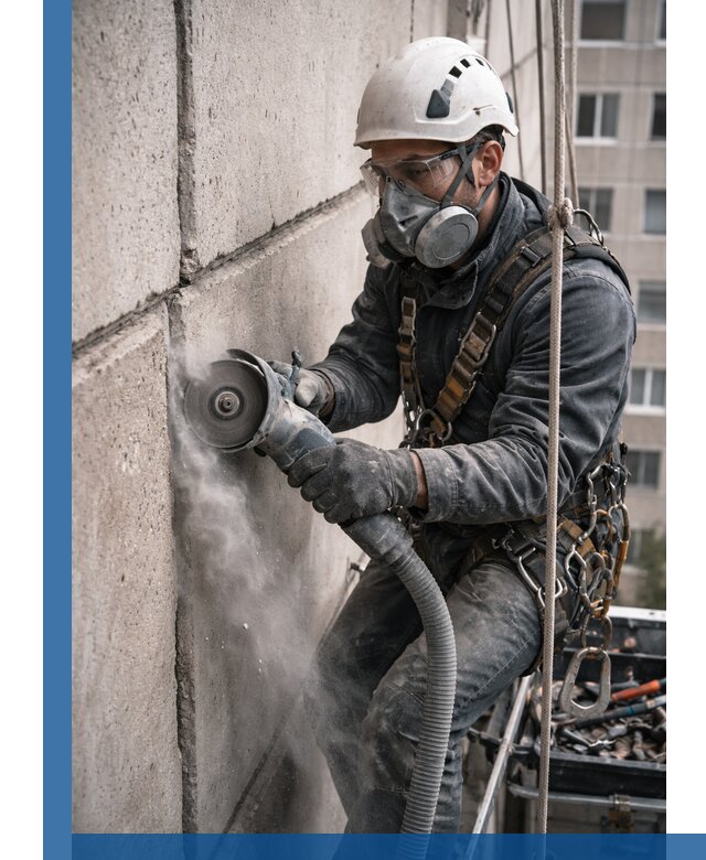 Штробление межпанельных швов в Балашихе качественно и быстро