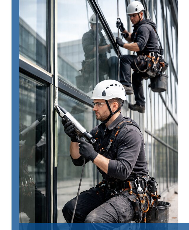 Герметизация витражных швов в Балашихе для зданий и фасадов