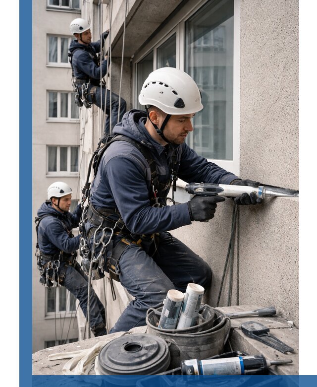 Герметизация швов лоджии в Балашихе профессионально и надежно