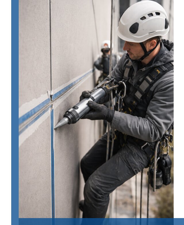 Герметизация стыков фасадных панелей в Балашихе качественно и быстро