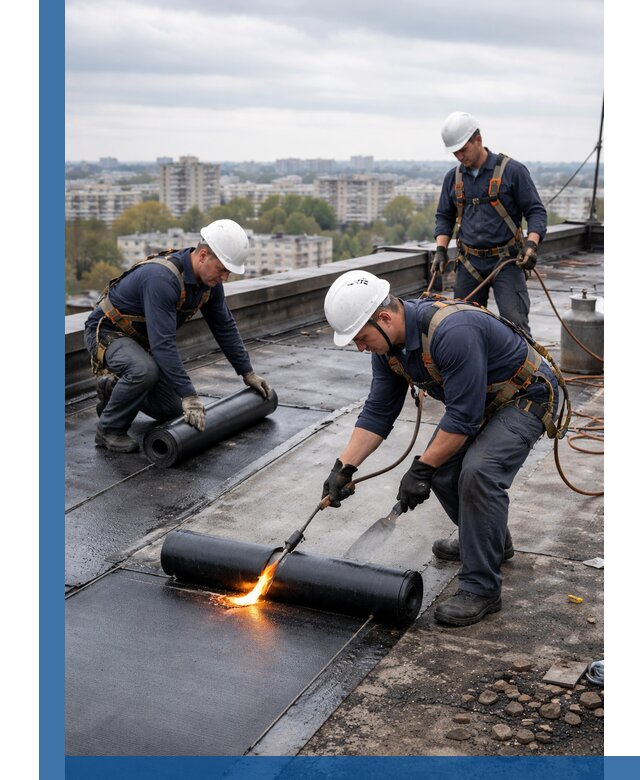 Ремонт наплавляемой кровли в Балашихе качественно и надежно