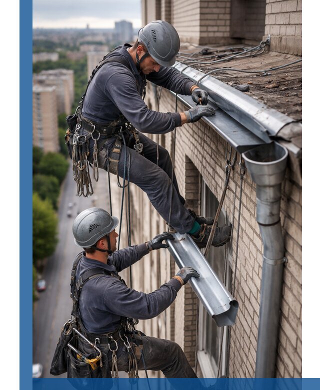 Ремонт водосточных желобов в Балашихе, быстро и качественно