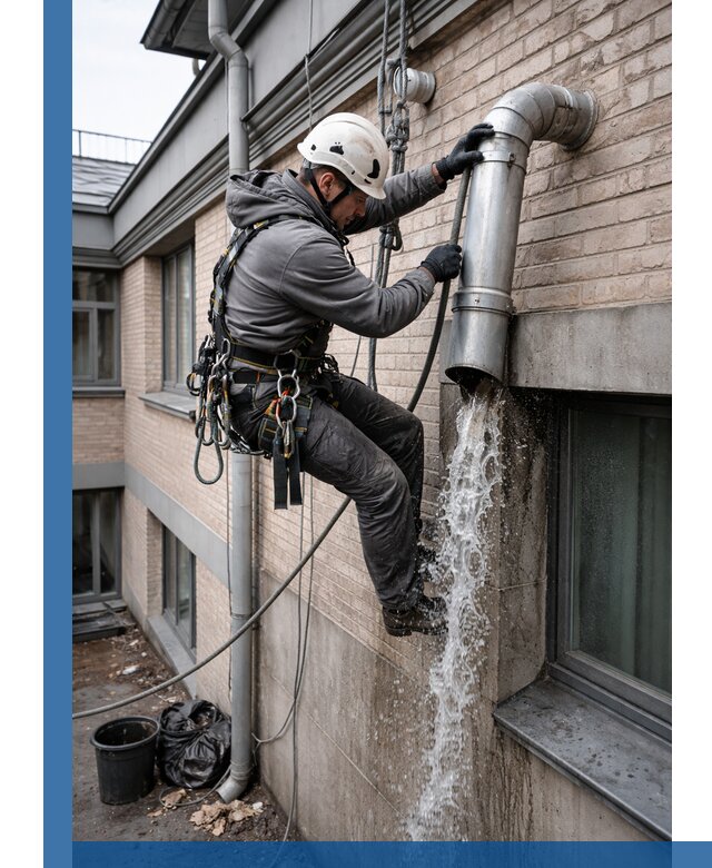 Профессиональная прочистка водосточных труб в Балашихе с гарантией