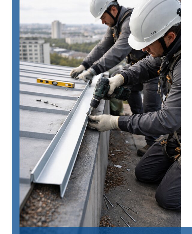 Монтаж капельника на кровле в Балашихе с гарантией качества