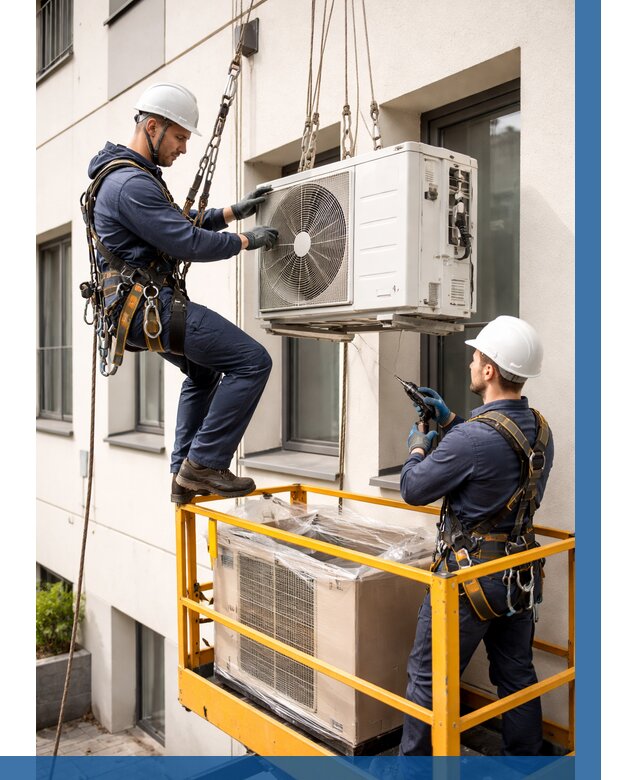 Демонтаж внешнего блока кондиционера в Балашихе от 3589 р. | ВЫСОТНИК-Блш