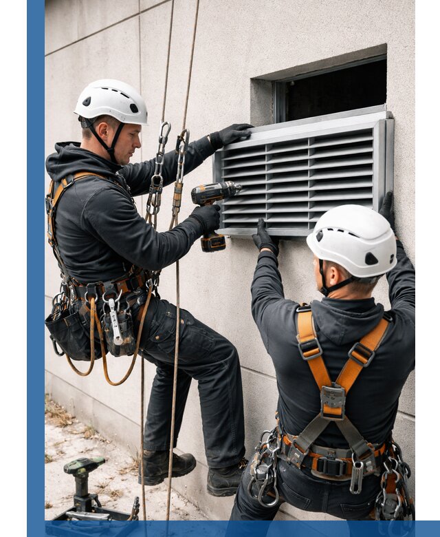 Монтаж вентиляционных решеток в Балашихе профессиональный сервис