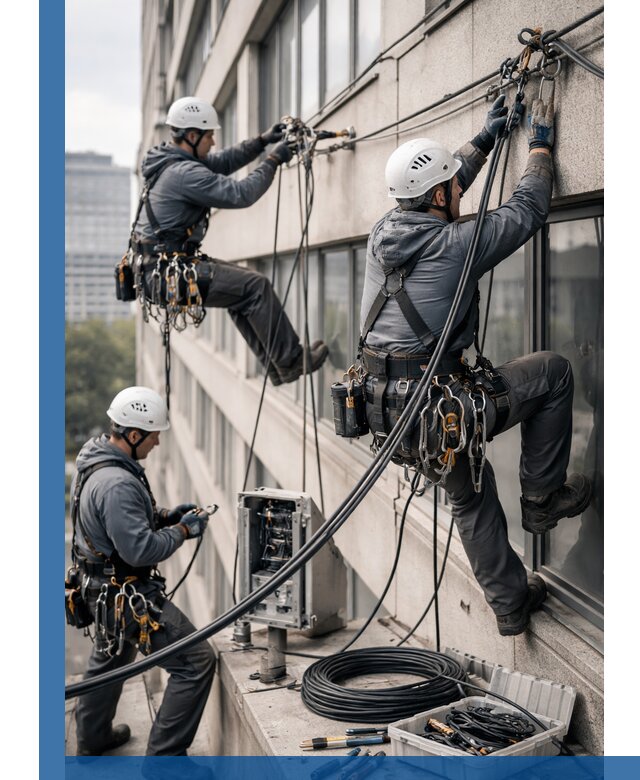 Прокладка оптоволоконного кабеля в Балашихе под ключ с тестированием