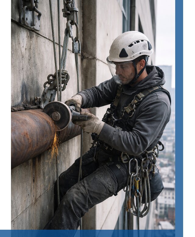 Резка металла на высоте в Балашихе по цене от 4614 р. | ВЫСОТНИК-Блш