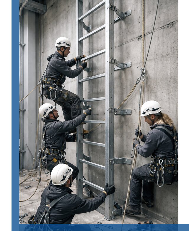 Монтаж металлических лестниц в Балашихе под ключ со гарантией