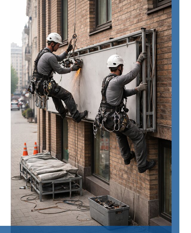 Демонтаж рекламной вывески в Балашихе от 6664 р. | ВЫСОТНИК-Блш