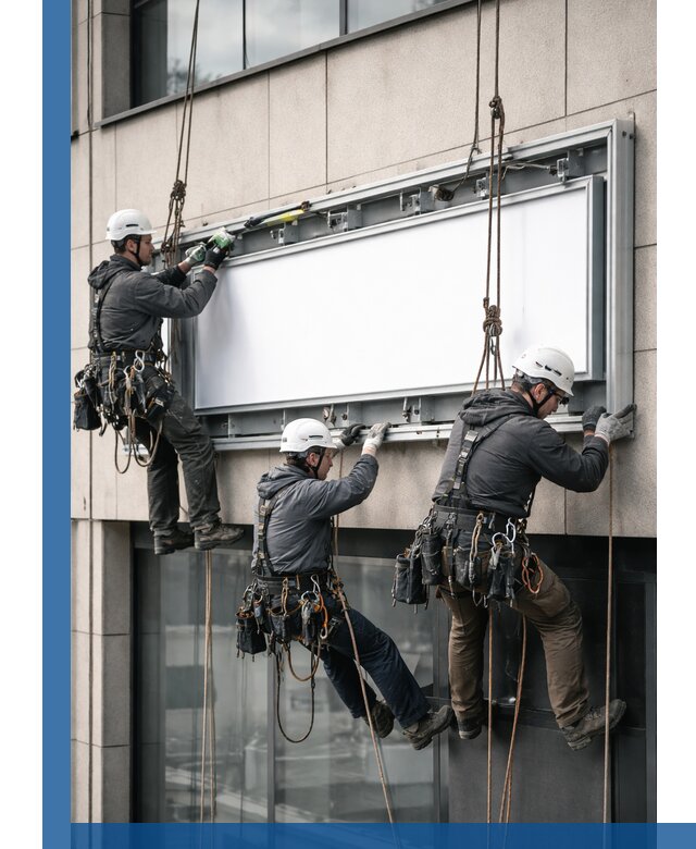 Профессиональный монтаж светового короба под ключ в Балашихе