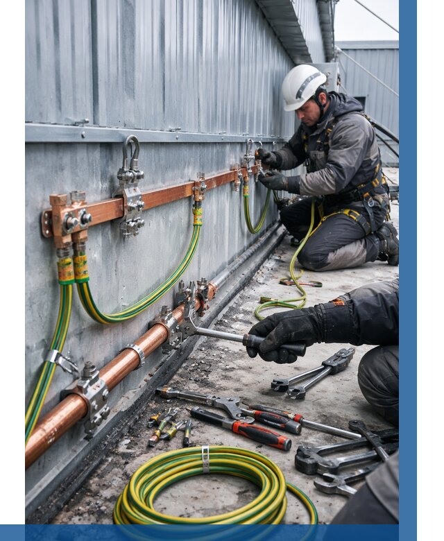 Монтаж заземления здания в Балашихе от 25633 р. | ВЫСОТНИК-Блш