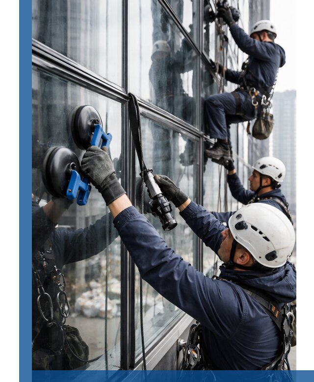 Радиусное остекление фасадов под ключ в Балашихе с гарантиями