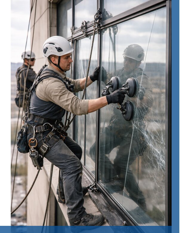 Замена стекла в витраже в Балашихе под ключ от 8715 р. | ВЫСОТНИК-Блш