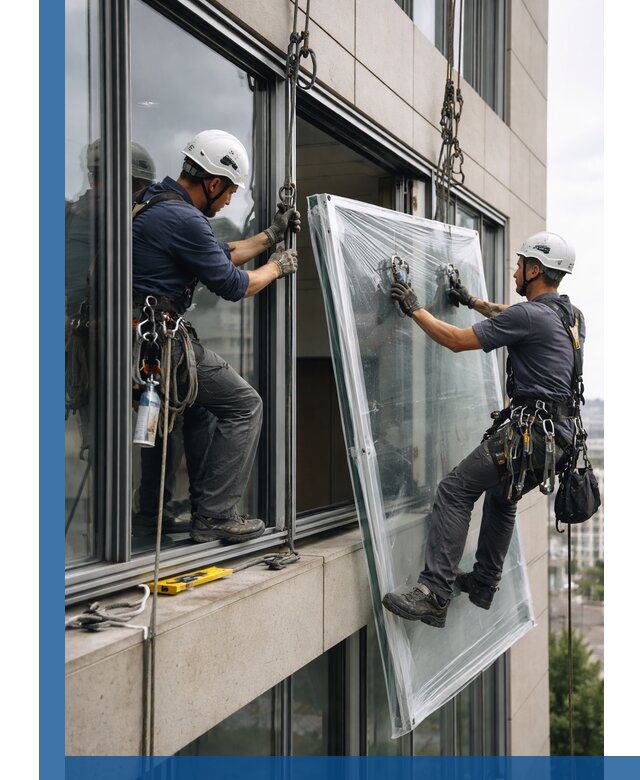 Профессиональная замена стекла в витраже в Балашихе с гарантией