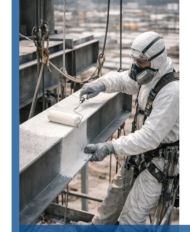 Профессиональная огнезащитная обработка металлоконструкций в Балашихе