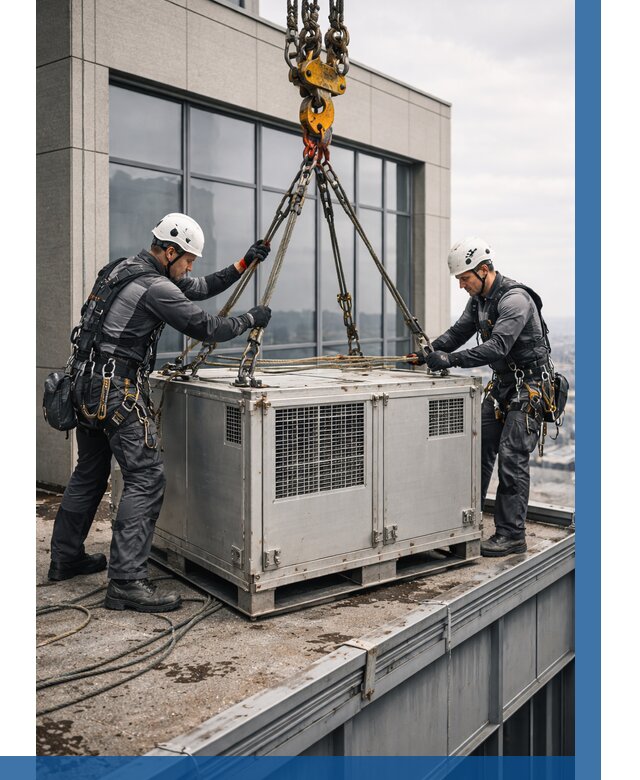 Такелажные работы на высоте в Балашихе от 8202 р. | ВЫСОТНИК-Блш