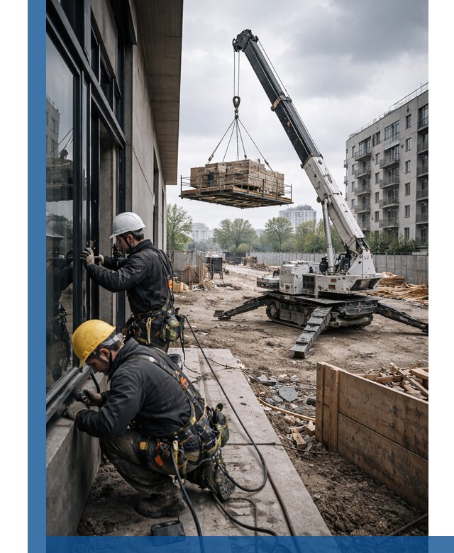 Аренда крана Пионер в Балашихе для строительных работ