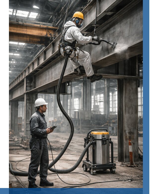 Обеспыливание конструкций в цехе в Балашихе от 4306 р. | ВЫСОТНИК-Блш