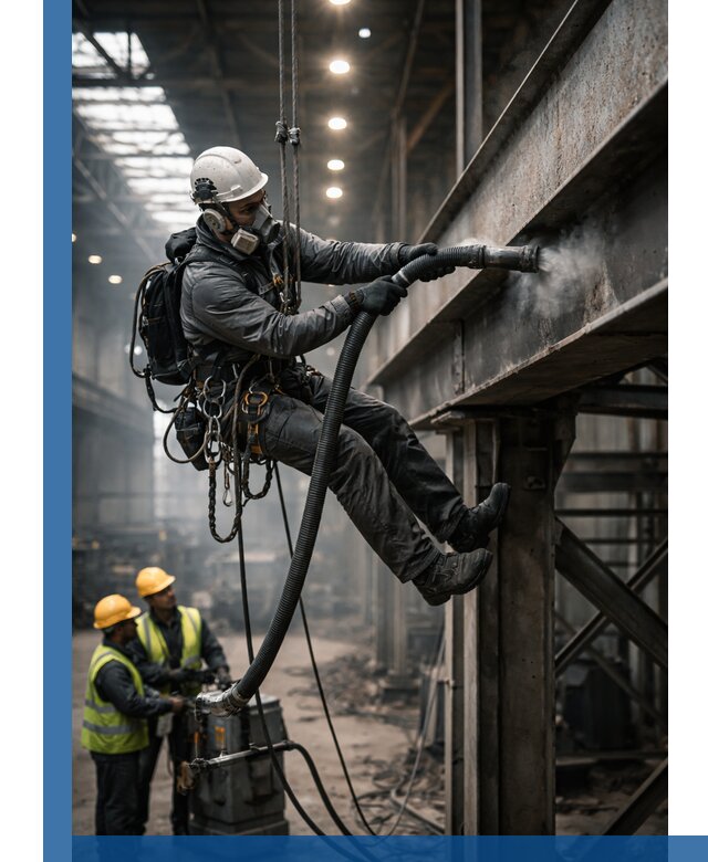 Обеспыливание конструкций в цехах промышленного производства в Балашихе