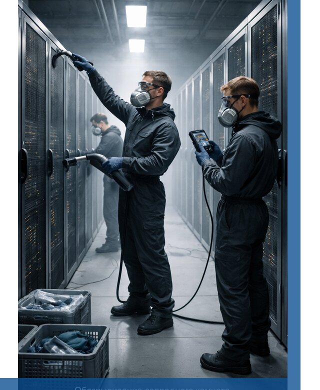 Обеспыливание серверной комнаты в Балашихе от 4614 р. | ВЫСОТНИК-Блш