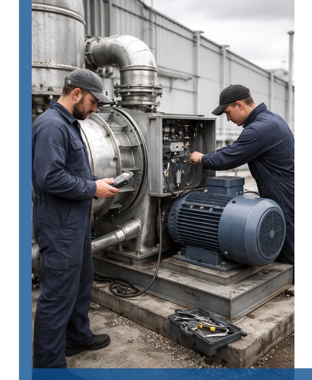 Техническое обслуживание промышленного оборудования в Балашихе