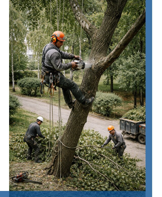 Кронирование деревьев в Балашихе от 6664 р. | ВЫСОТНИК-Блш