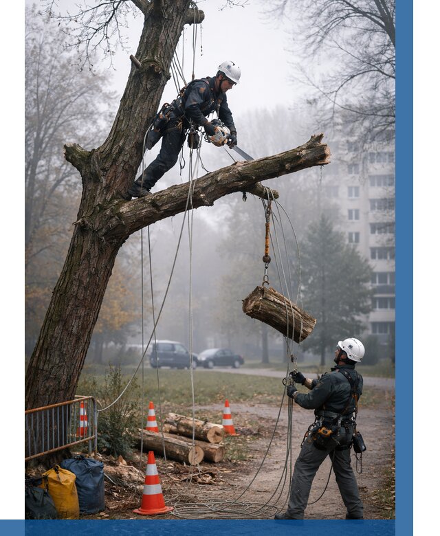 Удаление аварийных деревьев в Балашихе от 15380 р. | ВЫСОТНИК-Блш