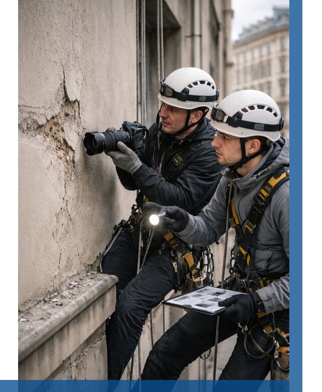 Фотофиксация дефектов фасада в Балашихе от 4614 р. | ВЫСОТНИК-Блш