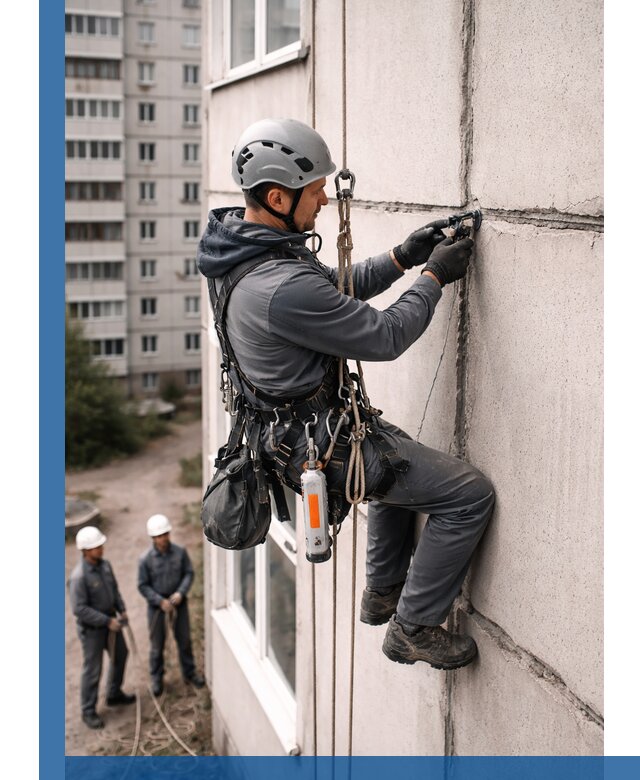 Обследование межпанельных швов и герметизация в Балашихе
